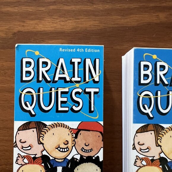 Brain Quest Learn Multi-Subject Grade 1 Ages 6-7 Lot of 2 Quiz Deck 4th Ed 2012 - Picture 7 of 9